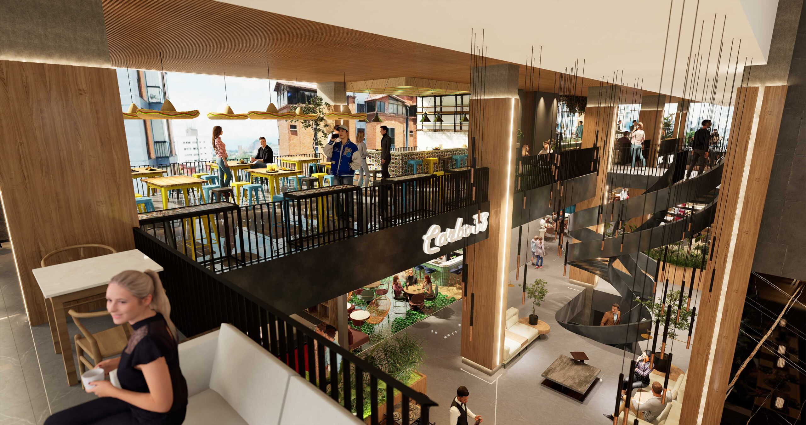 3 Volterra Plaza Suites rooftop pereira